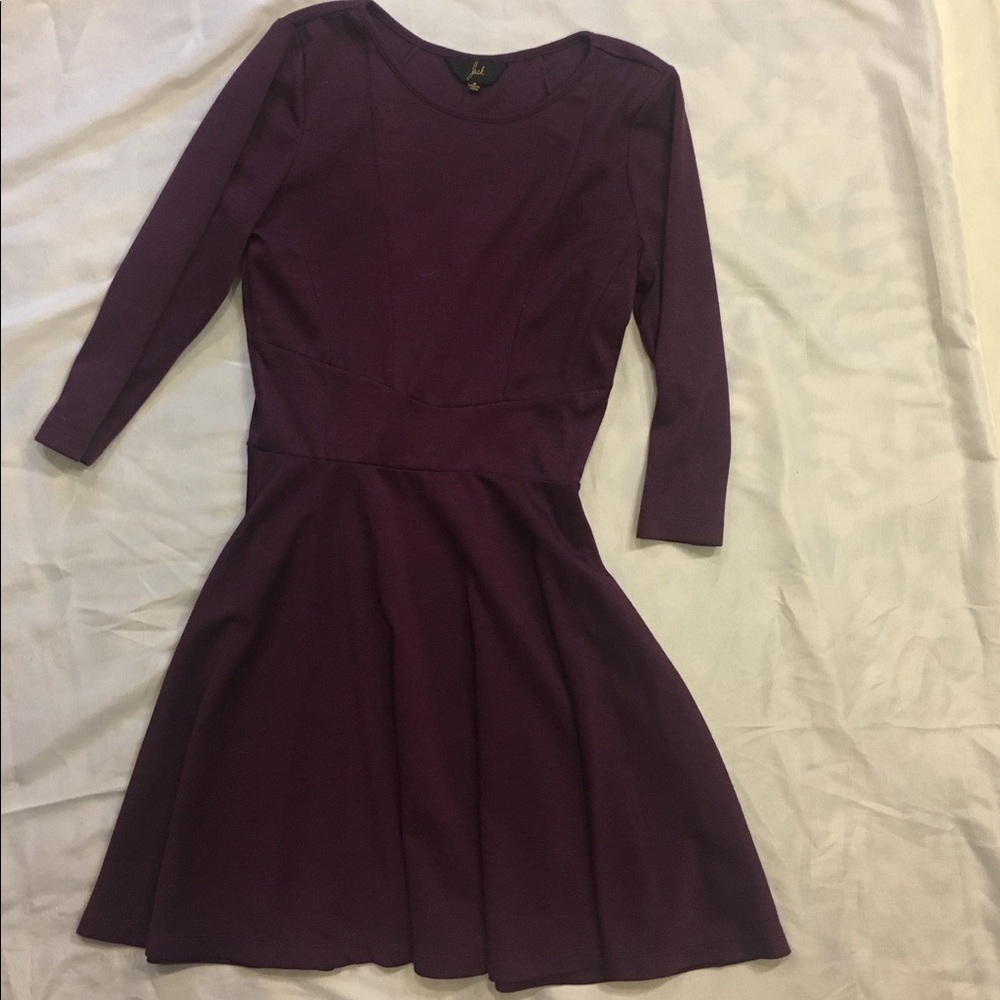 Purple midi purple dress size 4 B.B. Dakota jack